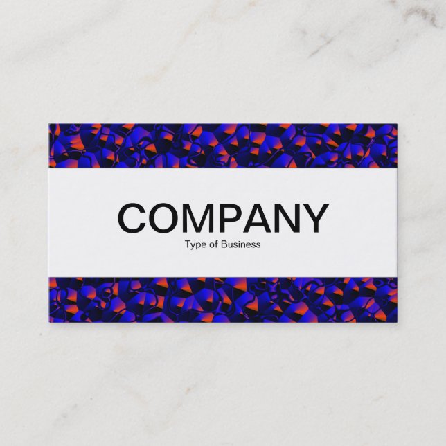 Cartão De Visita Banda central (borda) - Abstrato 080716(2) (Frente)