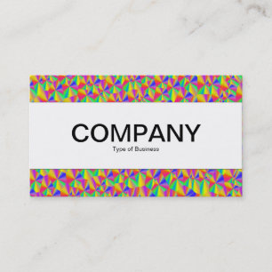 Cartão De Visita Banda central (borda) - Abstrato 080716(7)