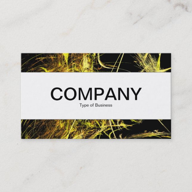 Cartão De Visita Banda central - Chama frontal 02 (Frente)