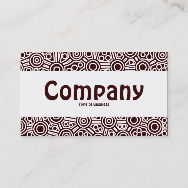 Cartão De Visita Banda central - Circuitos de Alienígena II - Casta (Frente)