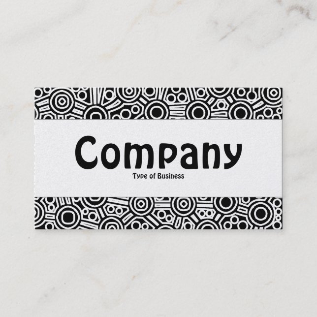 Cartão De Visita Banda central - Circuitos de Alienígena II (Placa  (Frente)