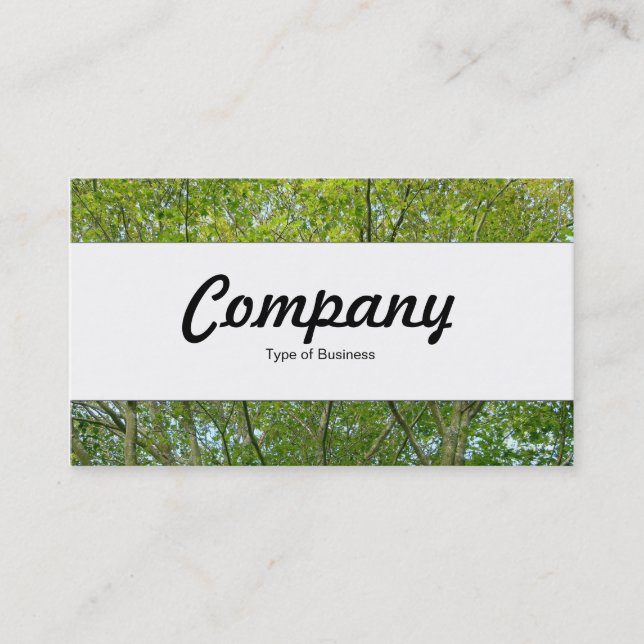 Cartão De Visita Banda central - Mapeamento japonês (Frente)