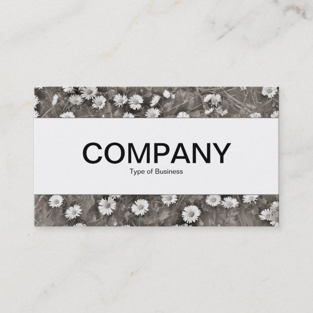 Cartão De Visita Banda central - O antigo das margaridas (Frente)