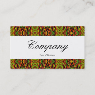 Cartão De Visita Banda central - Script - Padrão