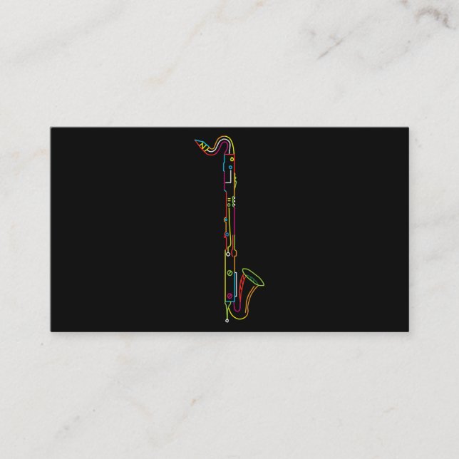 Cartão De Visita Banda Clarinet (Frente)