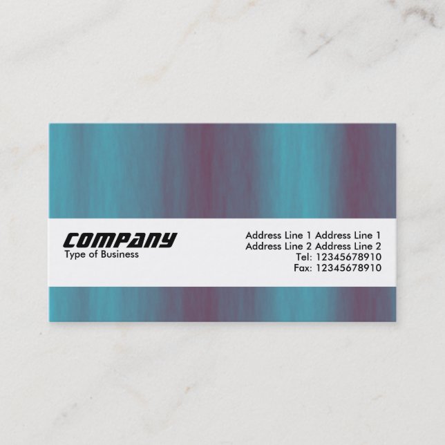Cartão De Visita Banda de Textura - Fluxo de Jato (Frente)