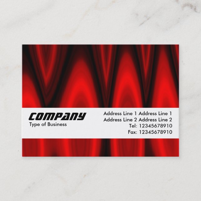 Cartão De Visita Banda de Textura - Sala da Chama II (Frente)