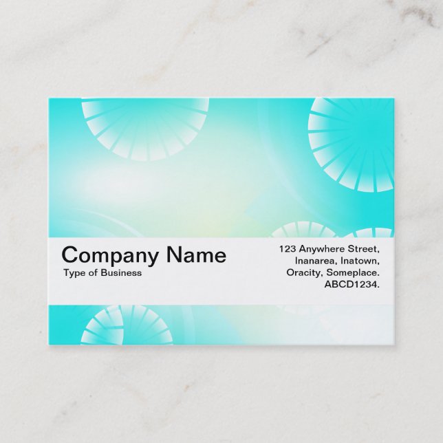 Cartão De Visita Banda de Textura V2 - Abstrato 02 (Frente)