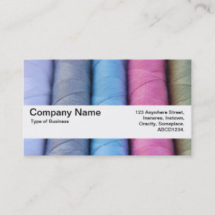 Cartão De Visita Banda de textura V2 - bobinas de algodão