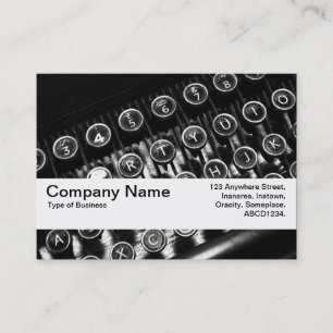 Cartão De Visita Banda de Textura V2 - Máquina de Digitalização Vin