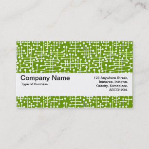 Cartão De Visita Banda de textura V2 - Pontos conectados II