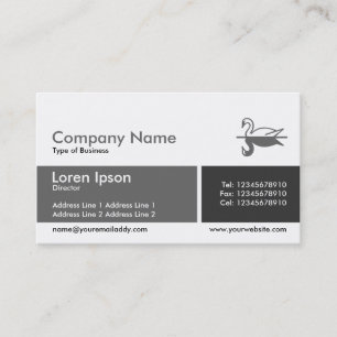 Cartão De Visita Banda dividida - Sombras das Cinzas