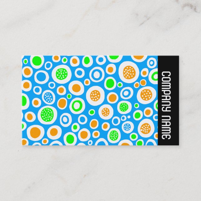 Cartão De Visita Banda lateral - Abstrato 030413 (Frente)