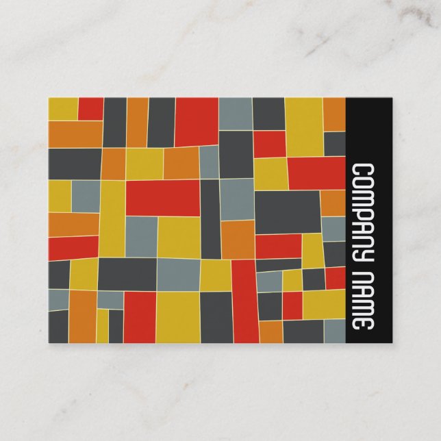 Cartão De Visita Banda lateral - Abstrato 240413 (Frente)