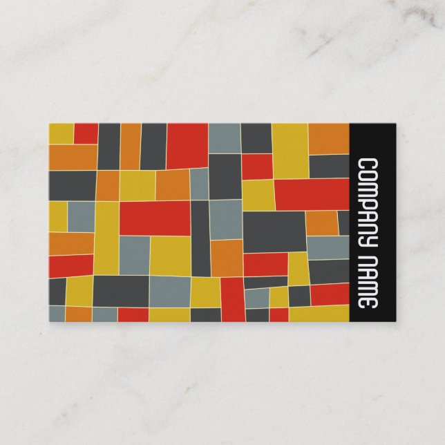 Cartão De Visita Banda lateral - Abstrato 240413 (Frente)