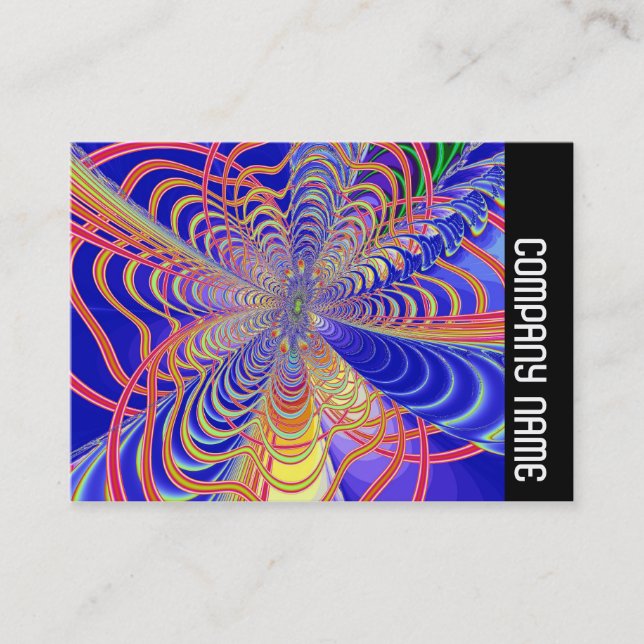 Cartão De Visita Banda lateral - Abstrato frontal 061012d (Frente)