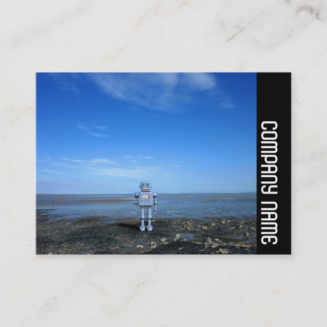 Cartão De Visita Banda lateral - Ao lado do mar (Frente)