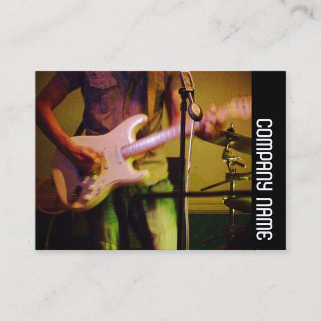 Cartão De Visita Banda lateral - Blues de 12 Bares (Frente)