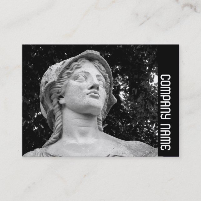 Cartão De Visita Banda lateral - Britannia B&W (Frente)