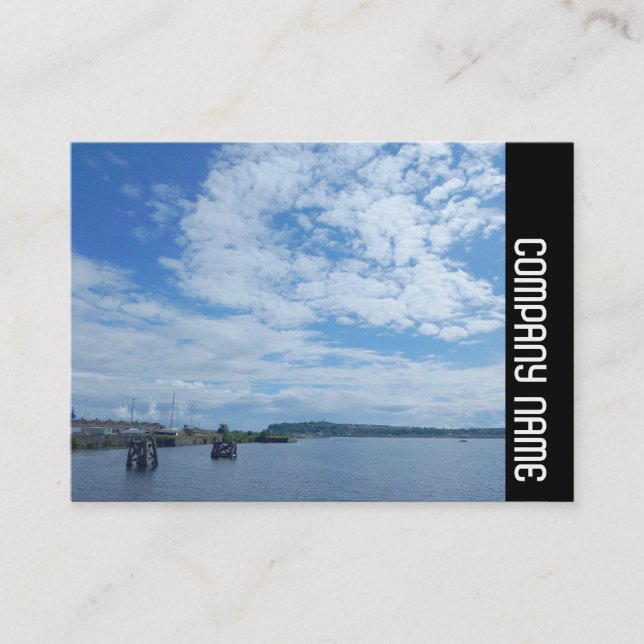 Cartão De Visita Banda lateral - Compartimento de Cardiff (Frente)