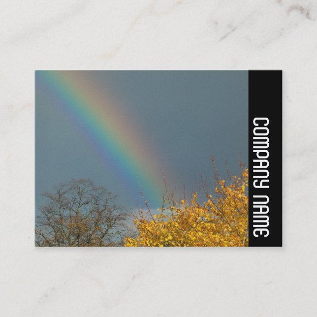 Cartão De Visita Banda lateral - Fim do arco-íris (Frente)