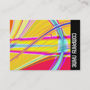 Cartão De Visita Banda lateral - Fractal Abstrato 061012e