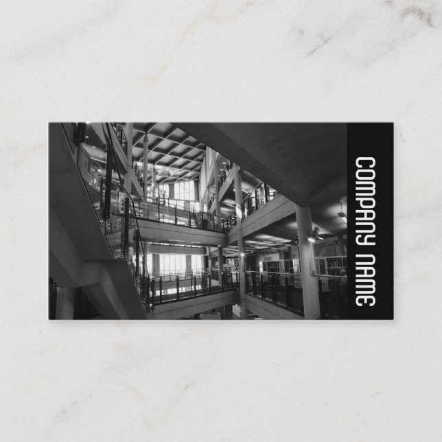 Cartão De Visita Banda lateral - Interior moderno (Frente)