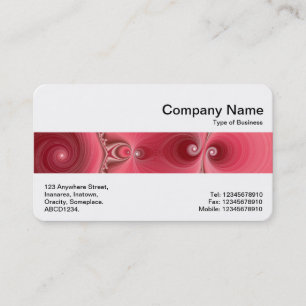 Cartão De Visita Banda média - Fractal 03