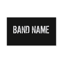 Banda preta & branca moderna feita sob encomenda