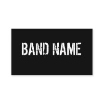 Banda preta & branca moderna feita sob encomenda