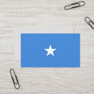 Cartão De Visita Bandeira da Somália