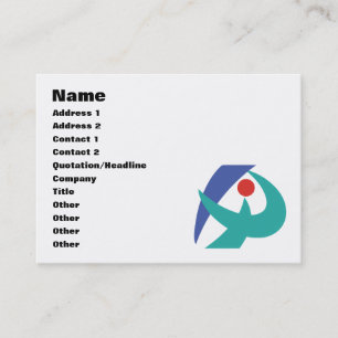 Cartão De Visita Bandeira de Iga, Mie, Japão