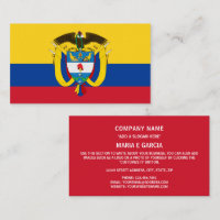 Bandeira e Casaco de armas colombianas, Bandeira d