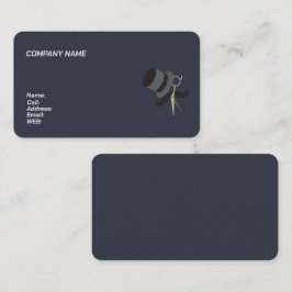 Cartão De Visita barbeiro MODELO BÁSICO