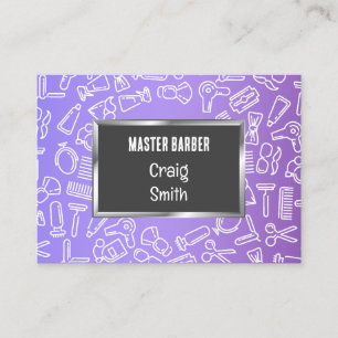Cartão De Visita Barber Barbershop 💇