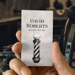Cartão De Visita Barber Compra Vintage Barber Pole Barbershop Hair<br><div class="desc">Barber Compra Cartões de visitas de Cabelo Vintage Barber Pole Barbershop.</div>