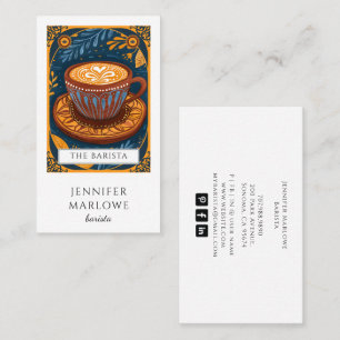 Cartão De Visita Barista Tarot
