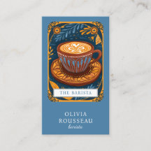 Barista Tarot Blue
