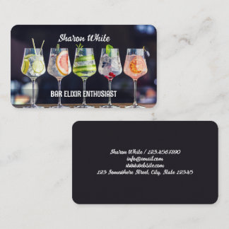 Cartão De Visita Barman