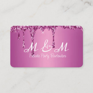 Cartão De Visita Barman De Parceiro Privado Para Seu Evento Especia