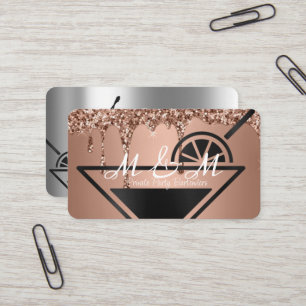 Cartão De Visita Barman De Parceiro Privado Para Seu Evento Especia