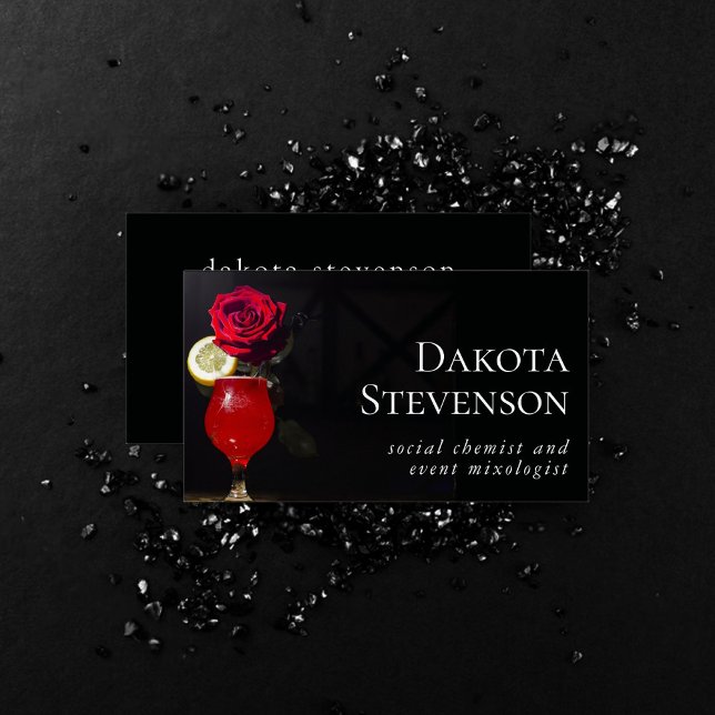 Cartão De Visita Barman | Evento mínimo ou Quimiologista Social de  (Criador carregado)