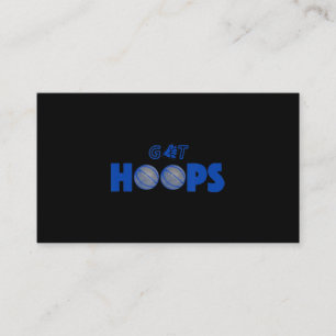 Cartão De Visita Basquetebol Get Hoops
