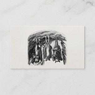 Cartão De Visita Bastão do Fox de vôo dos 1800s do bastão do