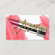 Batom Vermelho e Dourado