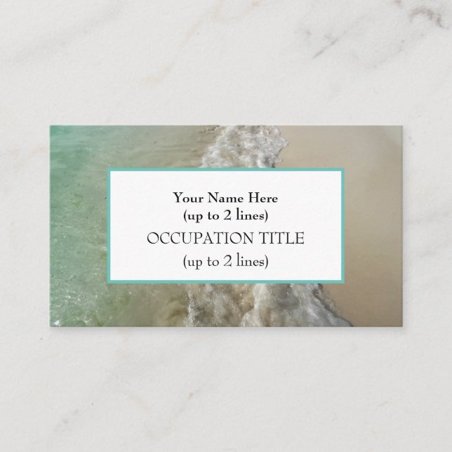 Cartão De Visita Beachy Na! 1 (Frente)