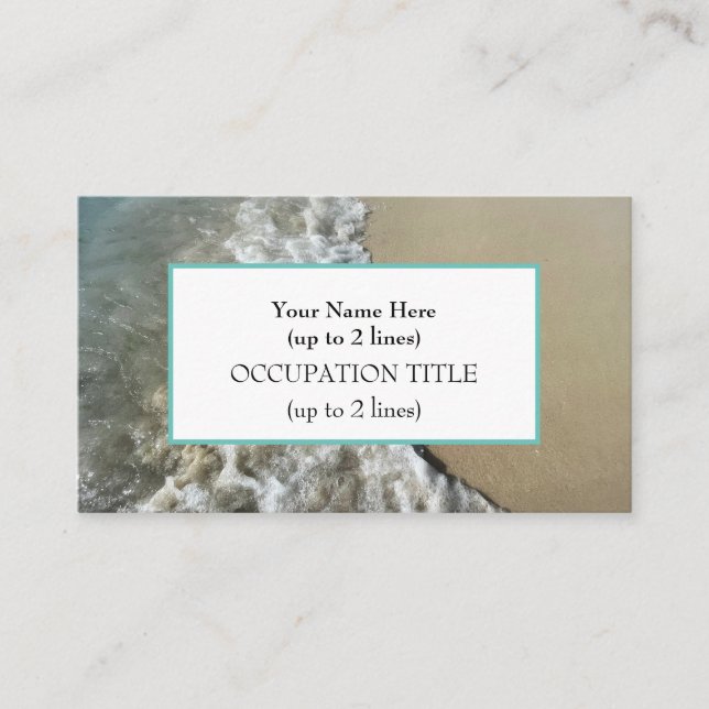 Cartão De Visita Beachy Na! 2 (Frente)