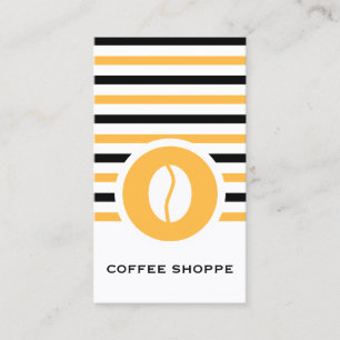 Cartão De Visita Bean De Café Chic Strik