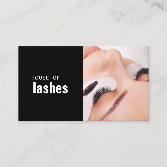 Cartão De Visita Beauon Salon Spa Lashes Brows (Frente)