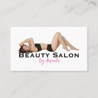 Cartão De Visita Beauty Salon Business Card